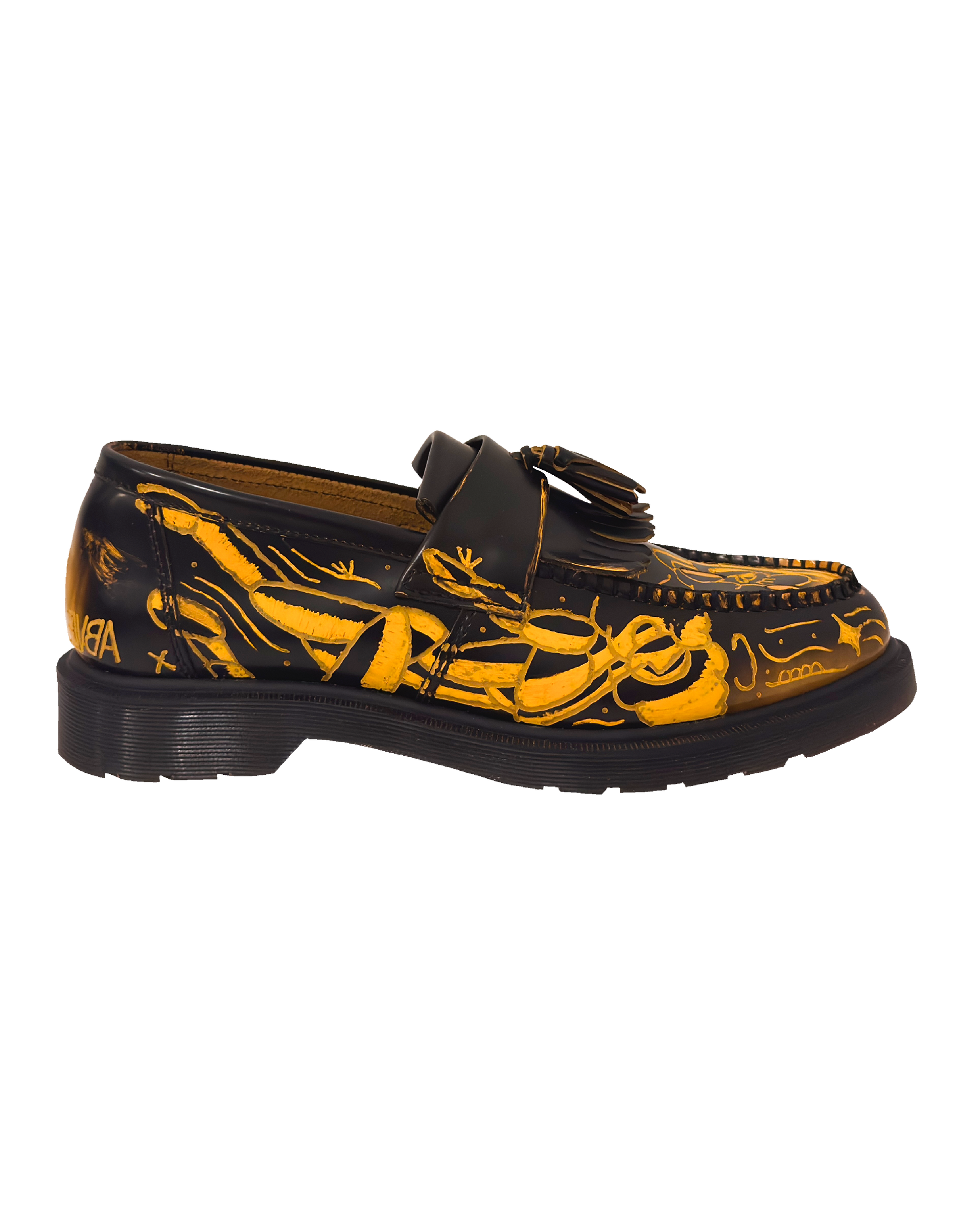 Abveallelse x Dr Martens Yellow Rise Loafers