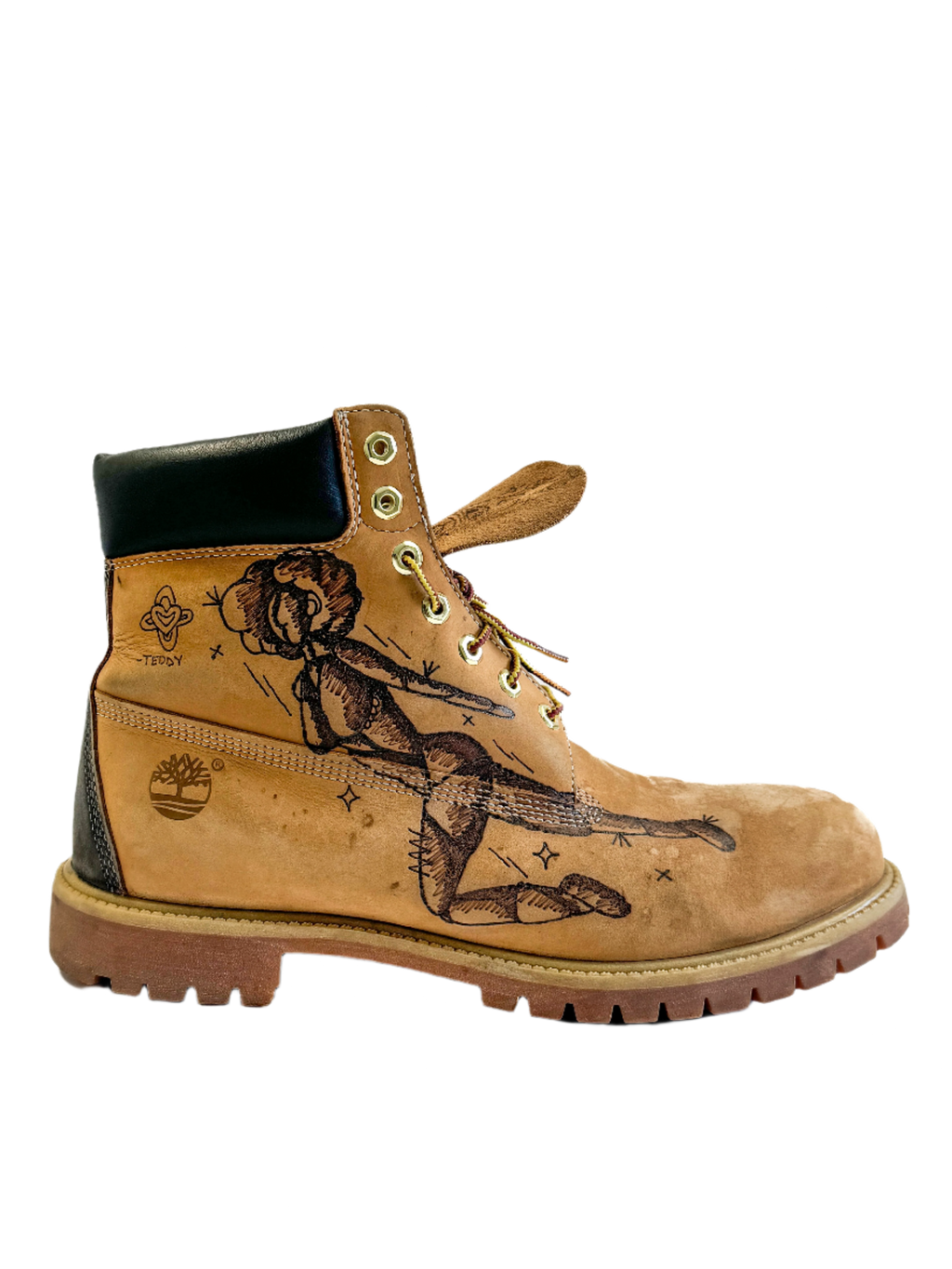 Abveallelse x Timberland 6 Inch Boot in Wheat