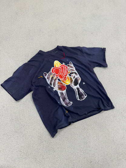 Navy Repaired Tee - XL