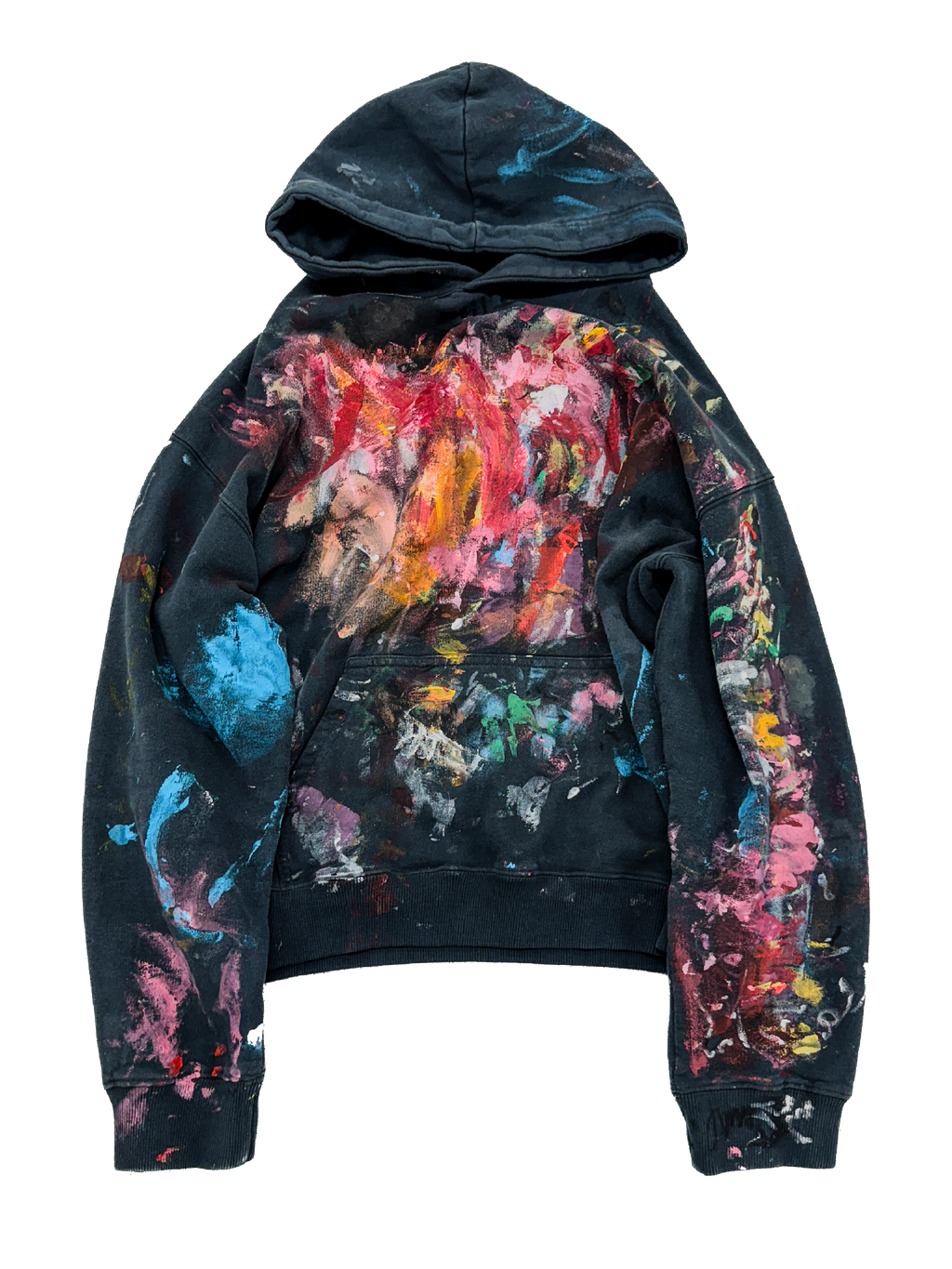 Multicoloured Painting Hoodie