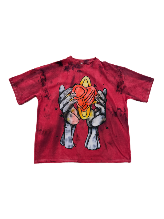 Red Reach Out Tee