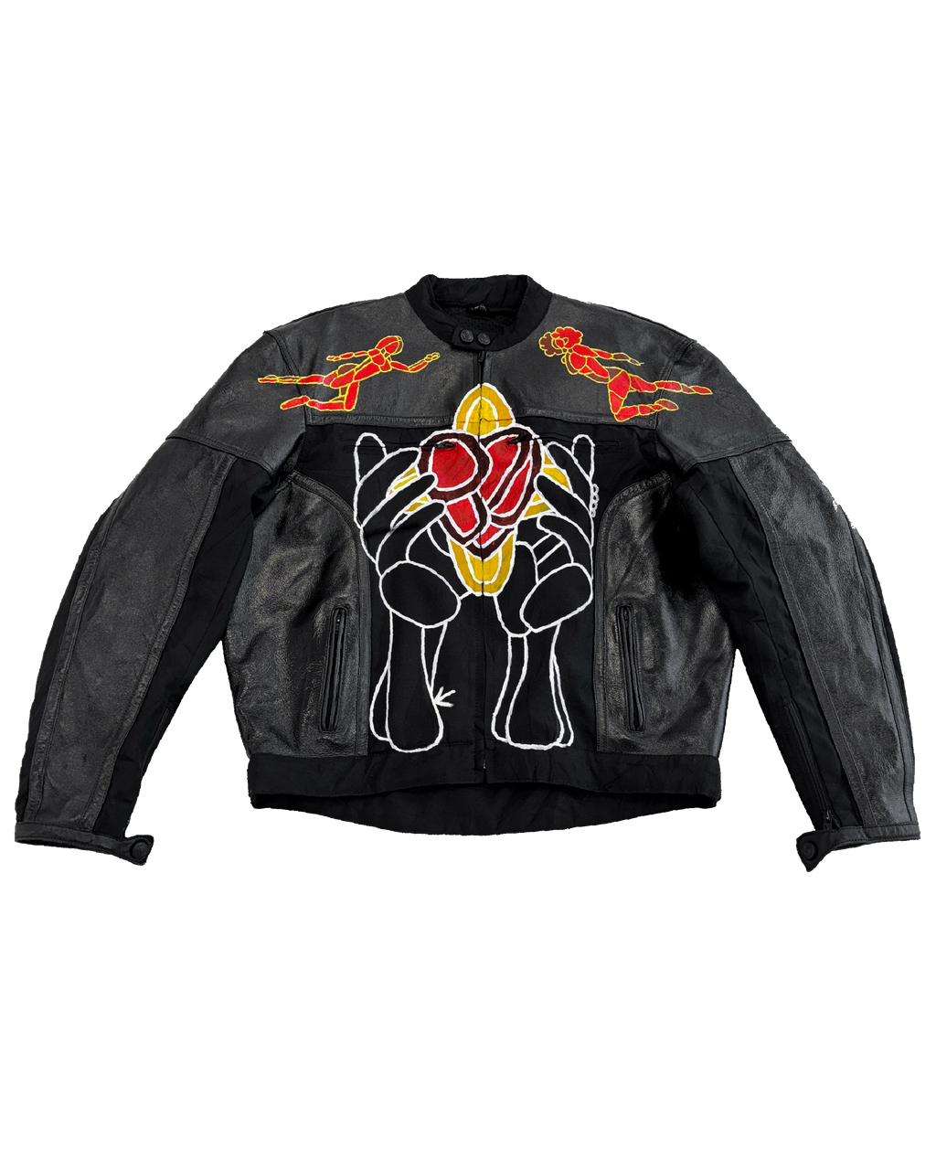 Painted Motorcycle Jacket