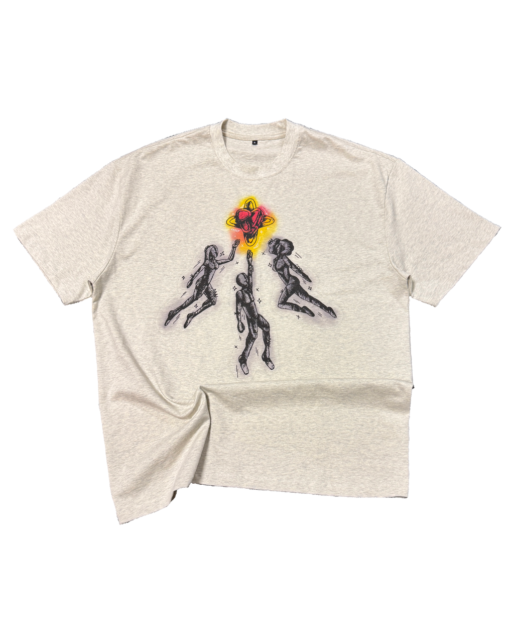 Rise Tee in Oat