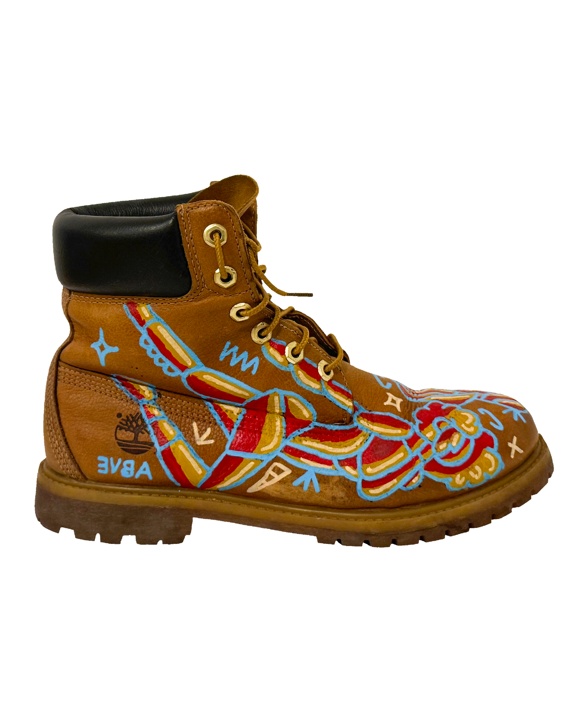 Abveallelse x Timberland Painted Vintage 6 Inch Boot