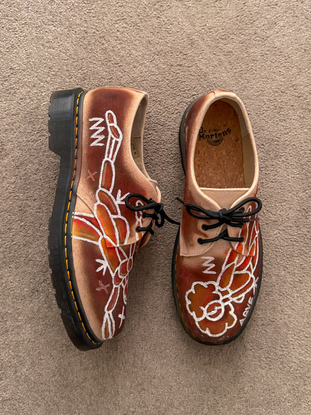 Abveallelse x Dr Martens Rise Canvas Shoes