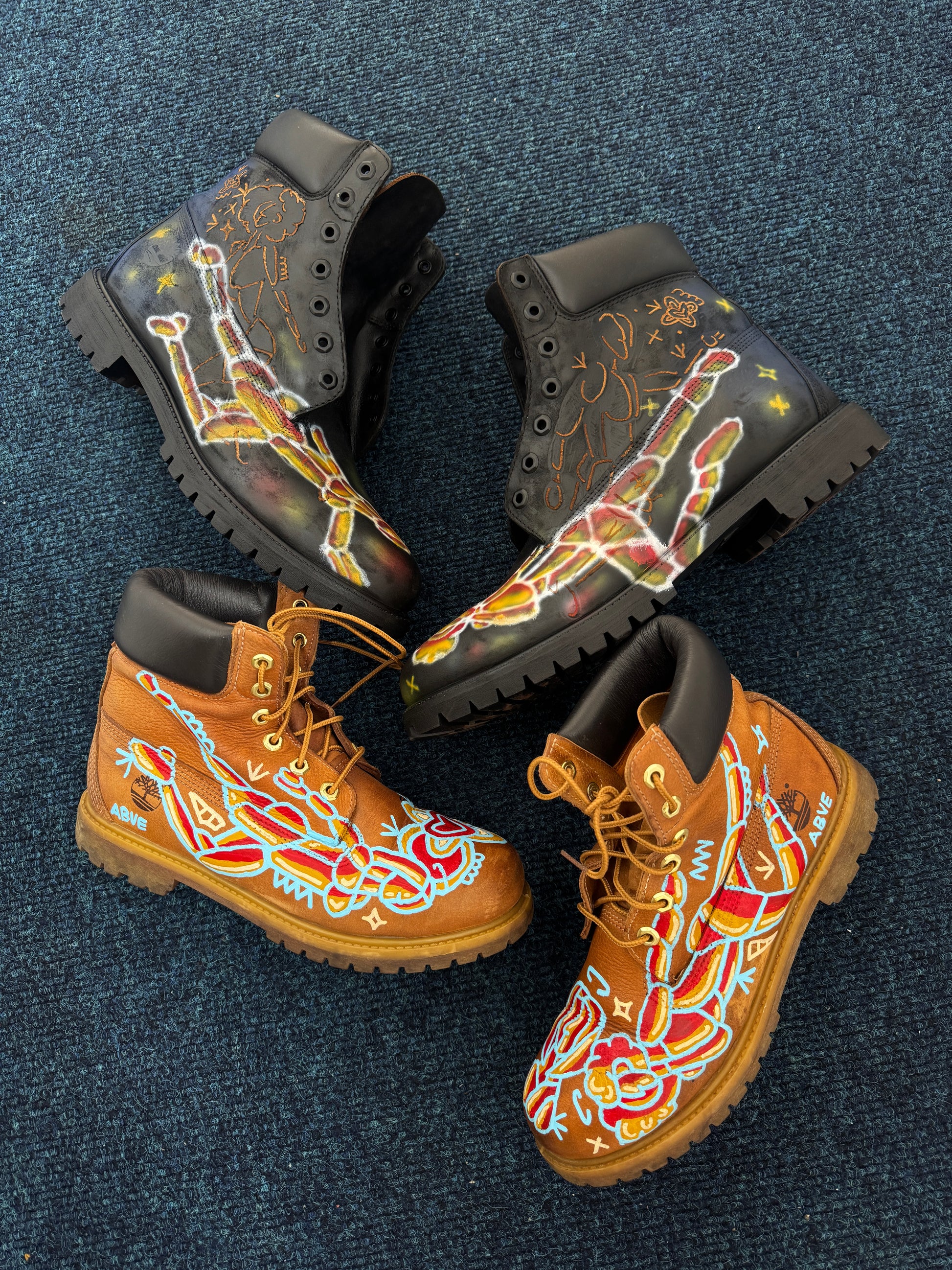 Painted Timbs