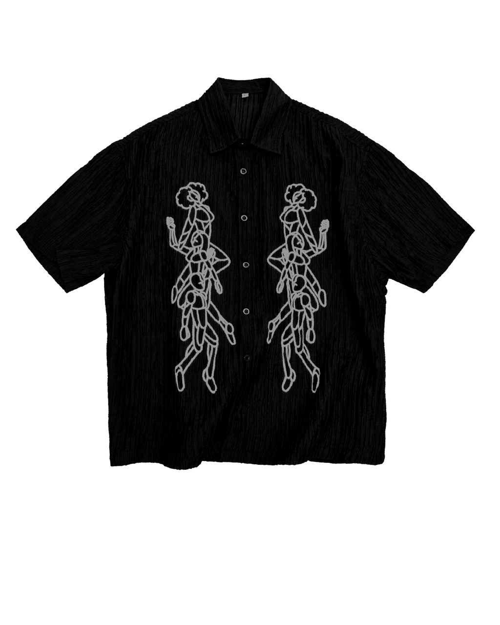 pleated shirt