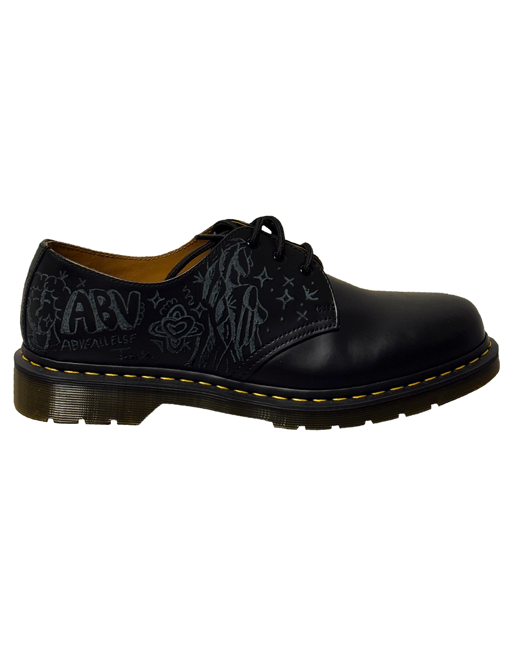 Abveallelse x Dr Martens 1461 Distressed Oxfords: Graffiti