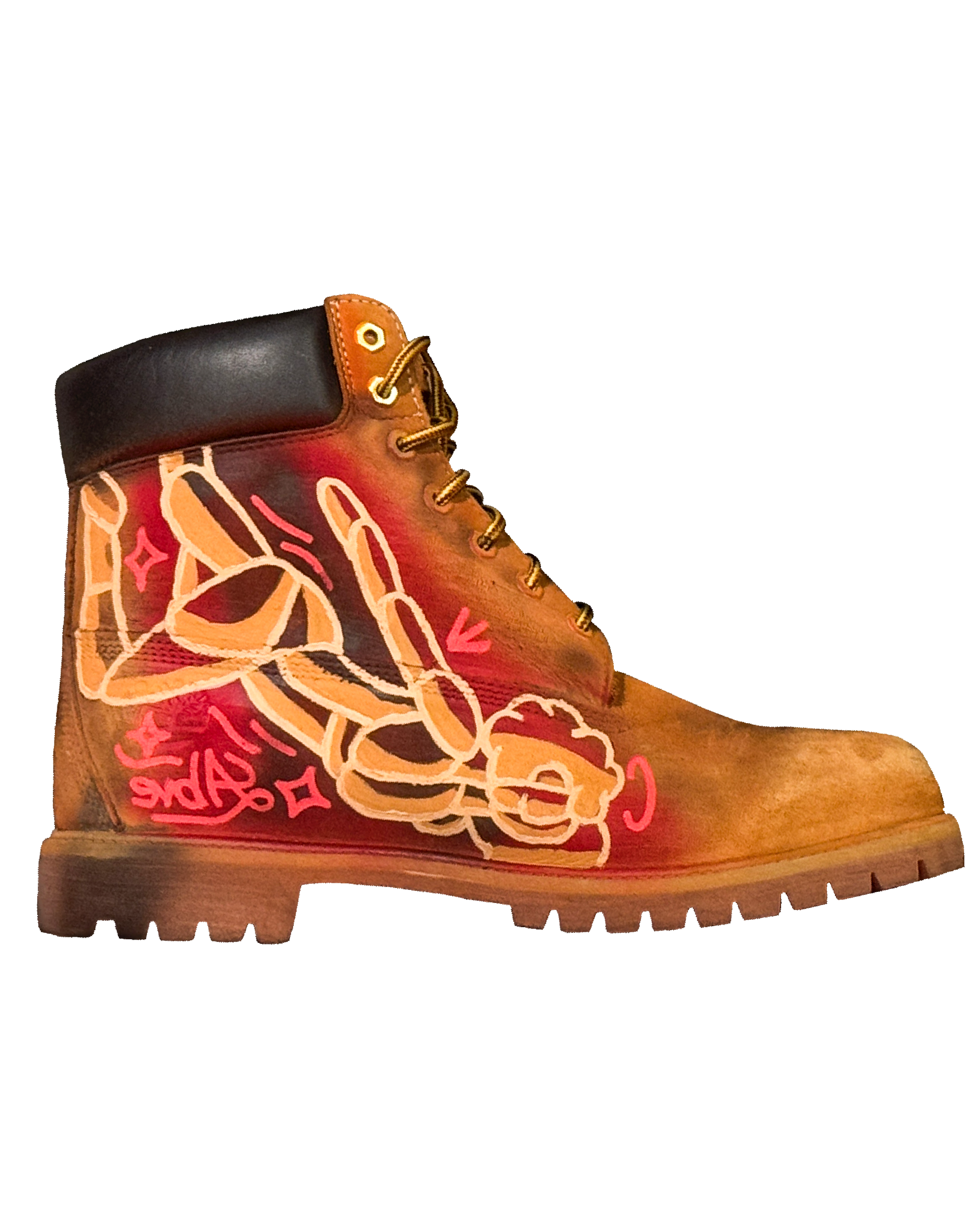 Abveallelse x Timberland 6 Inch Boot Red