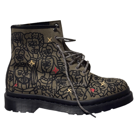 Abveallelse x Dr Martens 1460 Milled Nubuck Boots: Sonder