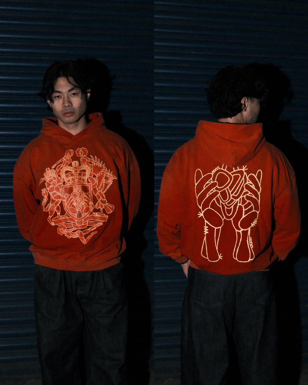 crest hoodie